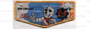Patch Scan of 2019 C-4 Conclave Flap