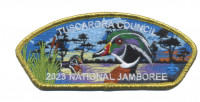 2023 NSJ Tuscarora "Duck" CSP (Gold Metallic)   Tuscarora Council #424