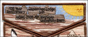 Patch Scan of Japeechen Lodge NOAC Flap