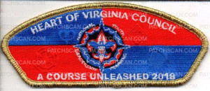 Patch Scan of Heart of Virginia Council NYLT A Course Unleashed 2018