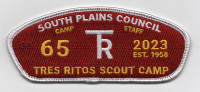 TRES RITOS CAMP CSP WHITE South Plains Council #694