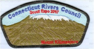 Patch Scan of Scout Expo 2017 Mount Kilimajaro (CSP)