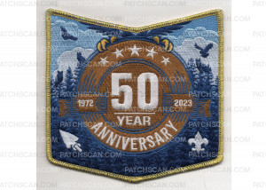 Patch Scan of 50th Anniversary Pocket Patch (PO 101045)