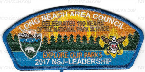 Patch Scan of LBAC 2017 NJ Explore Our Parks CSP