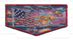Patch Scan of MIKANAKAWA 101 - A Bright American Future Flap
