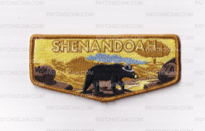 Patch Scan of Shenandoah 258 Bear Flap
