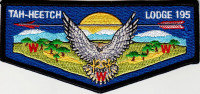 33634 - Tah-Heetch Lodge Flap Patch Sequoia Council #27