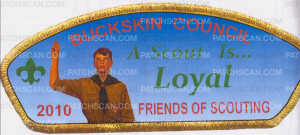 Patch Scan of Buckskin Area Council FOS Loyal