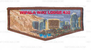 Patch Scan of K122008 - GRAND CANYON COUNCIL - WIPALA WIKI WEATHER FLAP (DUST STORM)