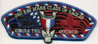 2015 Ray Marr Class of Eagles  Circle Ten Council #571
