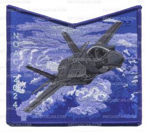 Patch Scan of 209 2024 NOAC F-35 pocket patch