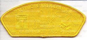 Patch Scan of Baltimore Area Council Wood Badge Beads Troop 1
