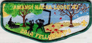 Patch Scan of 32519 - Amangi Nacha Fellowship Lodge Flap 2014