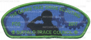 Patch Scan of The Gears That Drive Scouting FOS 2017 Buffalo Trace Council CSP