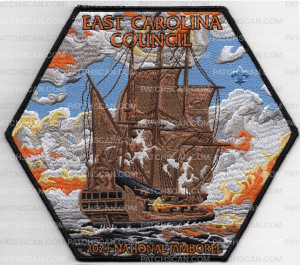 Patch Scan of 2021 National Jamboree Fundraiser Center Piece (PO 89028)