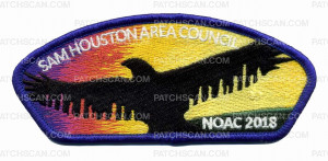 Patch Scan of Sam Houston Area Council NOAC  2018 Trader CSP