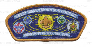 Patch Scan of GSMC U of Scouting