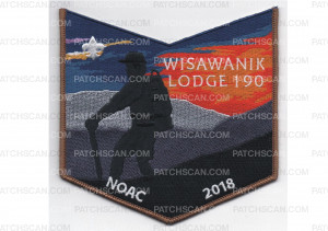 Patch Scan of 2018 NOAC Pocket Patch #2 (PO 88019)