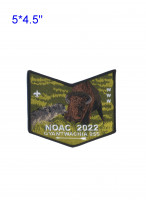 GYANTWACHIA 255 NOAC 2022 Wolf/Bison Bottom Piece Chief Cornplanter Council #538