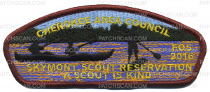 Patch Scan of FOS 2016- A SCOUT IS KIND