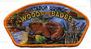 Patch Scan of Wood Badge CSP Beaver (34211)