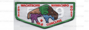 Patch Scan of Conclave Host Flap Green Border (PO 87638)