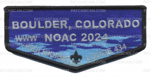 Patch Scan of Kidi Kidish 2024 NOAC flap black border