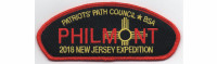 2018 Philmont CSP (PO 87438) Patriots' Path Council #358