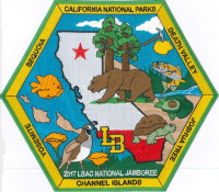 LBAC 2017 NSJ - Large Jacket Patch  Long Beach Area Council #032