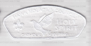 Patch Scan of HMC Catholic Scouting Holy Spirit