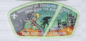 Patch Scan of WCC Invading the Summit National Jamboree Set