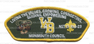 Patch Scan of Patriots' Path Council Living the Values CSP