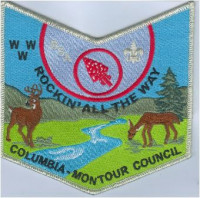 Wyona Lodge NOAC 2018 Delegate Pocket Patch Columbia-Montour Council #504
