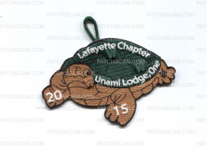 Patch Scan of Lafayette Chapter Unami Lodge
