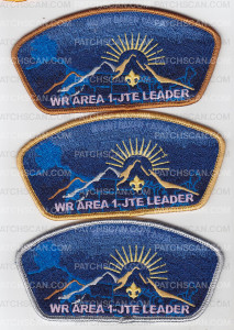 Patch Scan of Western Region 1 Journey To Excellence Leader CSP