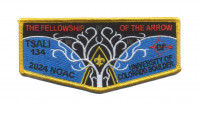 Tsali Lodge NOAC 2024 Yellow (Flap) Daniel Boone Council #414