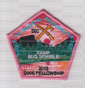 Patch Scan of Dixie Fellowship w/o Loop Pink w/ STAFF