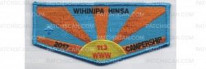 Patch Scan of Campership Flap 2017 (PO 86675)