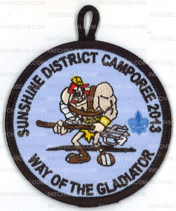 Patch Scan of X166147A (SUNSHINE DISTRICT CAMPOREE 2013)