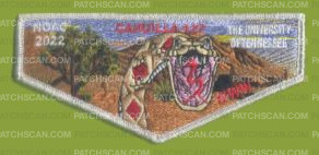 Patch Scan of Cahuilla 127 NOAC 2022 flap silver met border