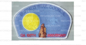 Patch Scan of Buffalo Trail Centennial CSP (white)