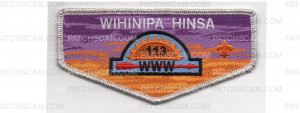 Patch Scan of Wihinipa Hinsa Lodge Flap (PO 87265r2)