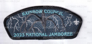 Patch Scan of Rainbow Council  - Scouting Things - Jamboree Set