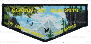 Patch Scan of COMAN-DO-GUN 2019 Tri Lodge Pocket Flap