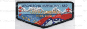Patch Scan of 2018 NOAC Flap USS Razorback (PO 87824)
