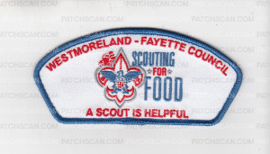 Patch Scan of Scouting for Food 2021 A Scout is Helpful