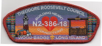WOOD BADGE RED Theodore Roosevelt Council #386