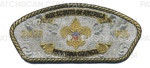 Patch Scan of Montana Council 2023 ICL CSP gold met border