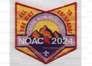 Patch Scan of NOAC Fundraiser Pocket Patch 2024 (PO 101398)