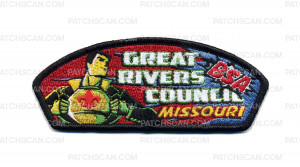 Patch Scan of Great Rivers Council- Missouri BSA